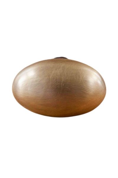 deurknopje messing antiek ovaal 41mm