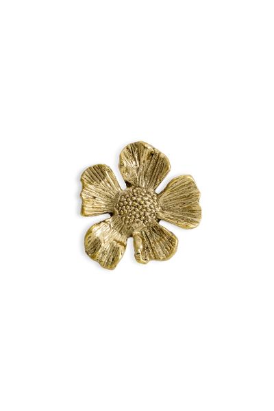 gouden deurknopje bloem kersenbloesem 5cm
