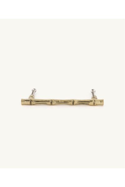 handgreep antiek gouden bamboe (170mm)