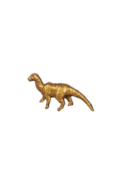 ladeknop gouden dinosaurus