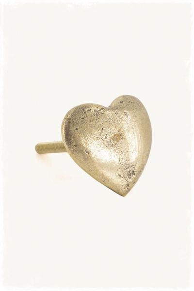 deurknop goud antiek finish cowboylaars met bloemenprint