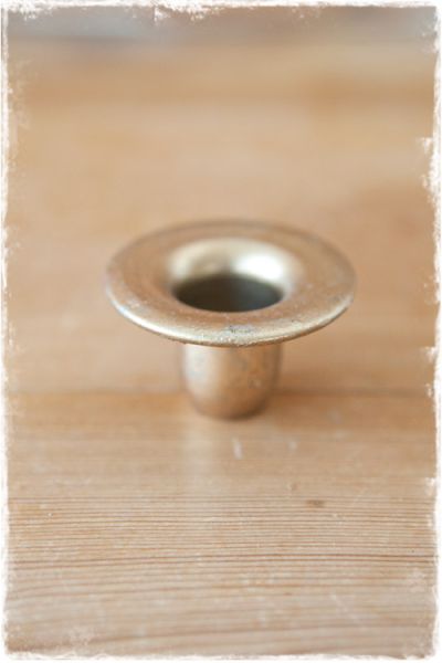 gouden kaarsenhouder fles klein