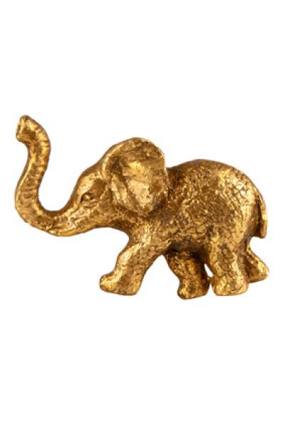 knopje gouden olifant