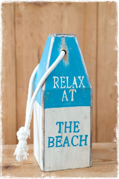 meerpaal relax at the beach decoratie