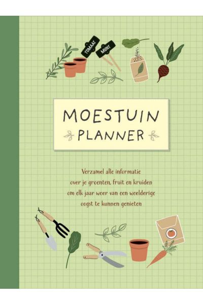 moestuin planner notitieboek deltas