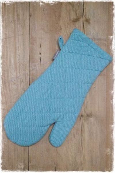 ovenhandschoen aquablauw - janenjuup