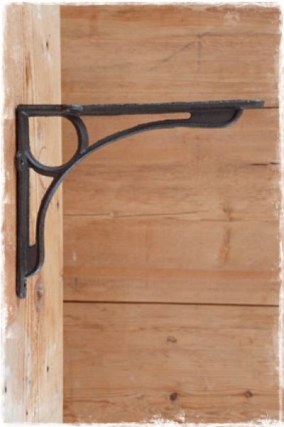 plankdrager gietijzer bruin 24cm