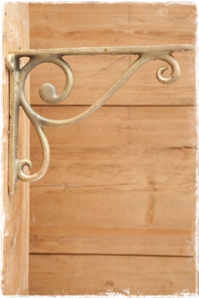 gouden plankdrager stoer 24cm