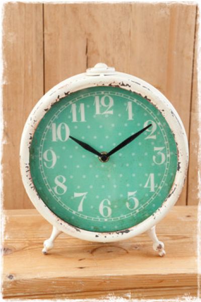 staande klok wekkermodel brocante landelijk