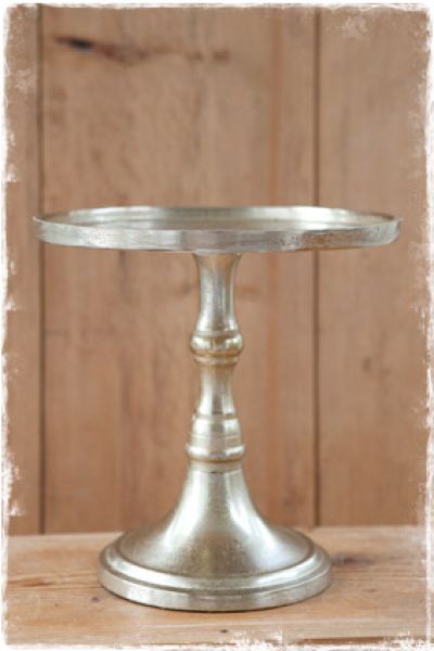 taartplateau - champagnekleur (26x25cm)