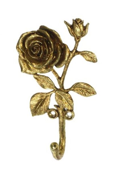 kersenbloesem wandhaak goud