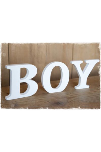 witte houten letters babykamer boy jongen - janenjuup