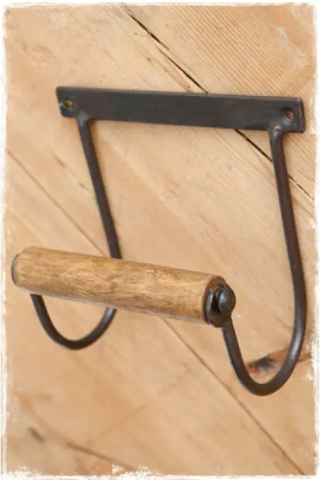 WC rolhouder -Driftwood- | Landelijke badkamer accessoires | Het Olde Jagthuys