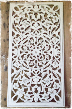 decoratieve wandpanelen hout wit wanddecoratie - janenjuup