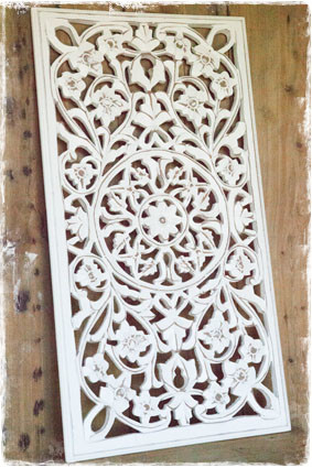 Onderdrukken Pastoor Beschaven Decoratieve houten witte wandpanelen of raampanelen | Jan&Juup