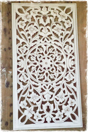 decoratieve houten wandpanelen witte wanddecoratie - janenjuup